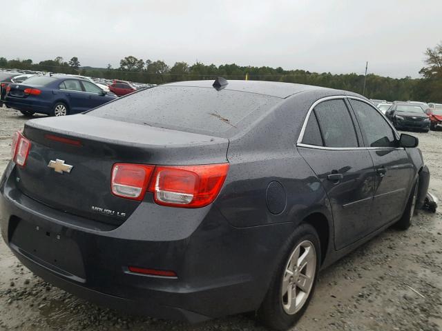 1G11B5SL2EF221003 - 2014 CHEVROLET MALIBU LS GRAY photo 4