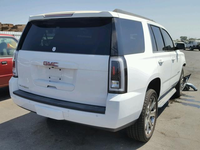 1GKS2AKC1FR107065 - 2015 GMC YUKON SLE WHITE photo 4