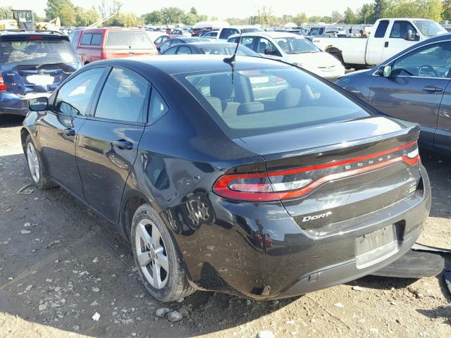 1C3CDFBA9GD652620 - 2016 DODGE DART SXT BLACK photo 3