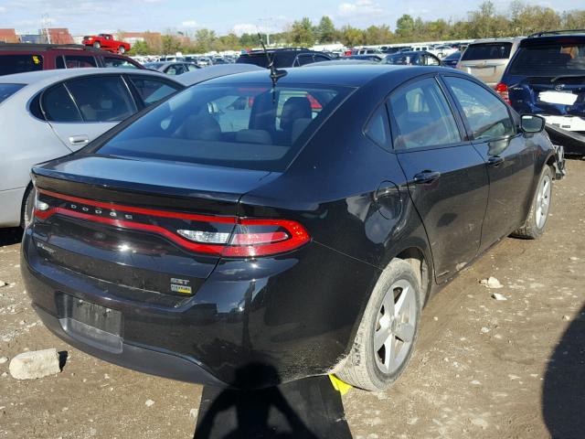 1C3CDFBA9GD652620 - 2016 DODGE DART SXT BLACK photo 4