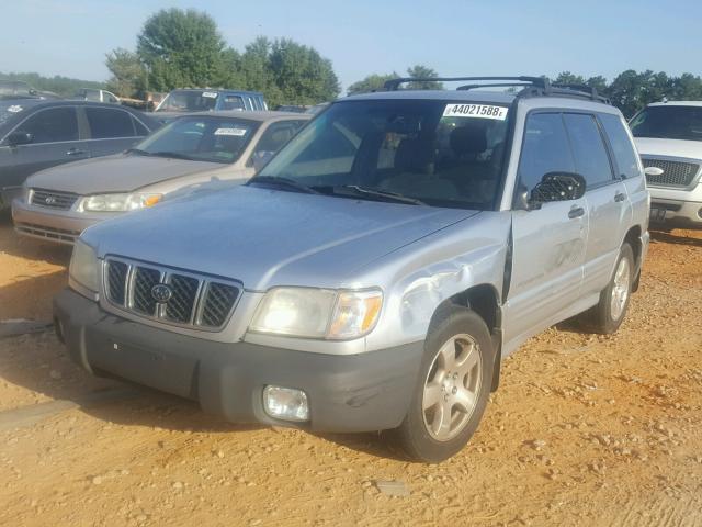 JF1SF65602H753206 - 2002 SUBARU FORESTER S 银色 照片 2