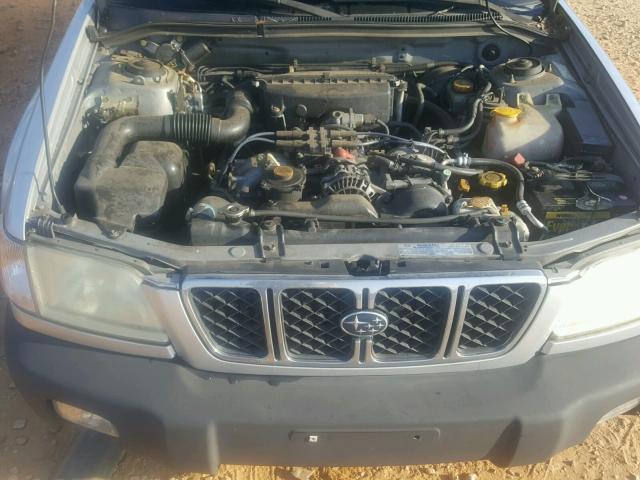 JF1SF65602H753206 - 2002 SUBARU FORESTER S 银色 照片 7