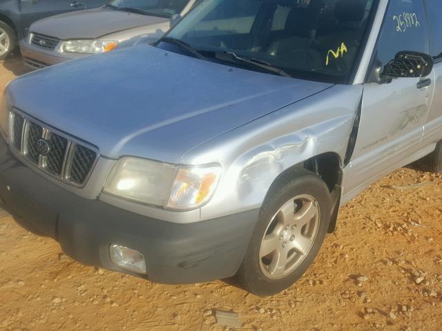 JF1SF65602H753206 - 2002 SUBARU FORESTER S 银色 照片 9