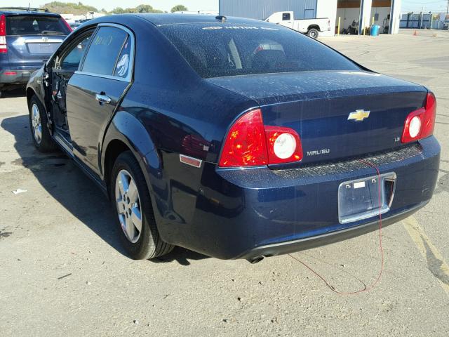 1G1ZG57B684303773 - 2008 CHEVROLET MALIBU LS BLUE photo 3