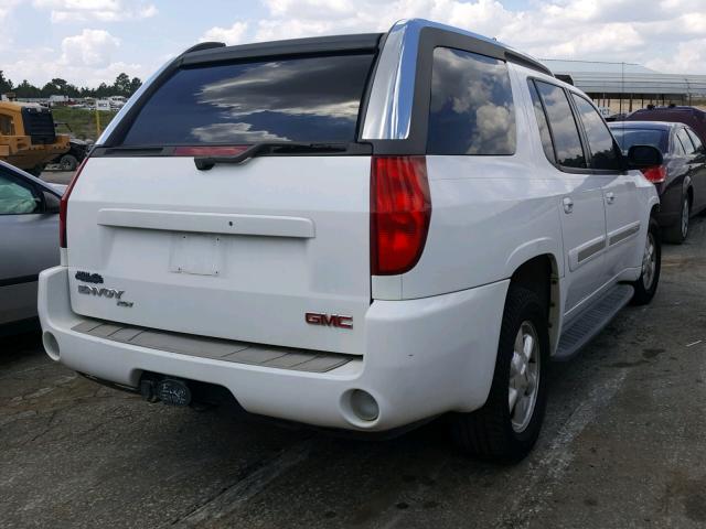 1GKES12S046174212 - 2004 GMC ENVOY XUV WHITE photo 4