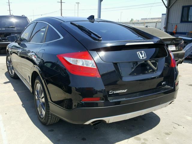 5J6TF1H52DL001537 - 2013 HONDA CROSSTOUR BLACK photo 3