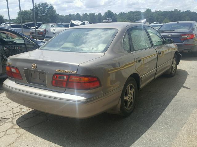 4T1BF18B4XU302862 - 1999 TOYOTA AVALON XL GOLD photo 4