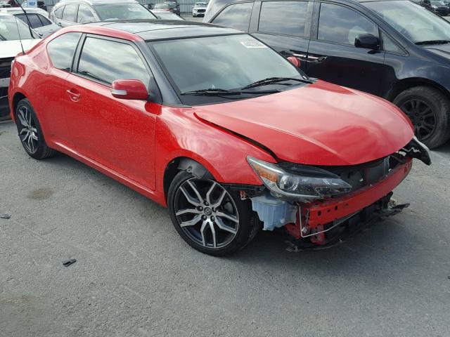 JTKJF5C71E3076334 - 2014 TOYOTA SCION TC წითელი ფოტო 1