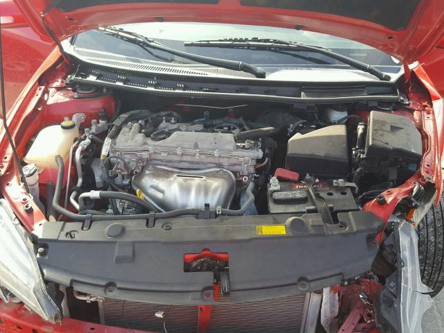 JTKJF5C71E3076334 - 2014 TOYOTA SCION TC წითელი ფოტო 7
