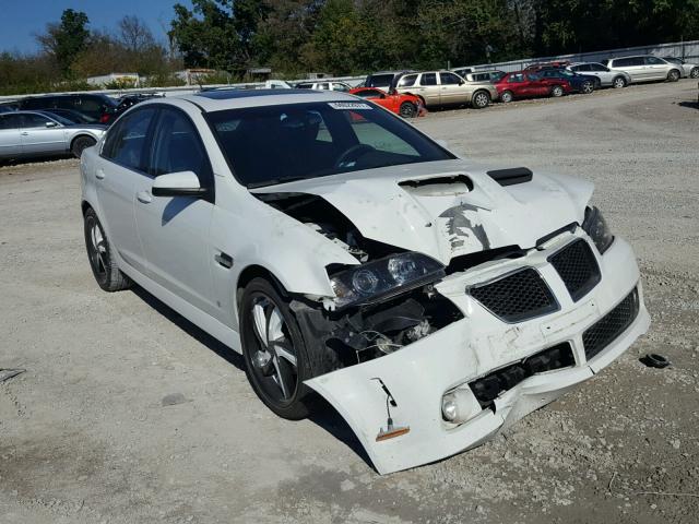 6G2ER577X8L131773 - 2008 PONTIAC G8 WHITE photo 1