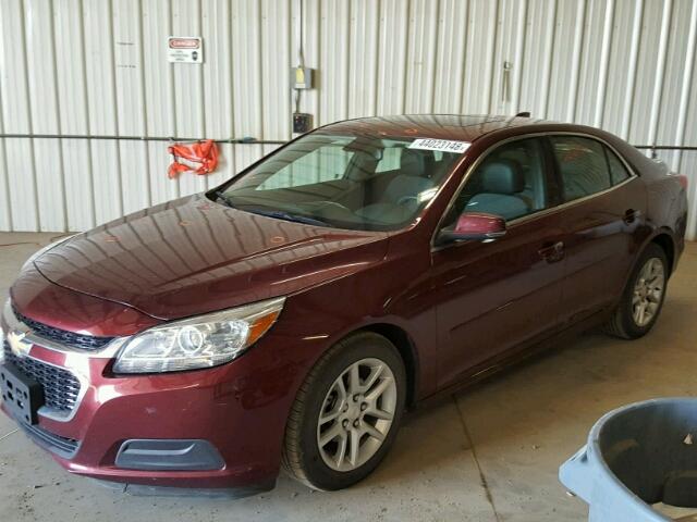 1G11C5SL2FF206824 - 2015 CHEVROLET MALIBU 1LT 勃艮第红 照片 2