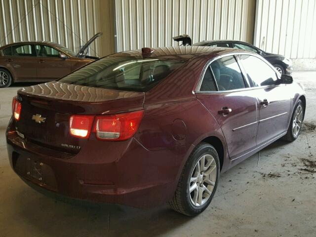 1G11C5SL2FF206824 - 2015 CHEVROLET MALIBU 1LT 勃艮第红 照片 4