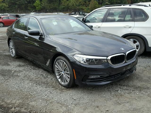 WBAJA5C52JWA35630 - 2018 BMW 530 BLACK photo 1