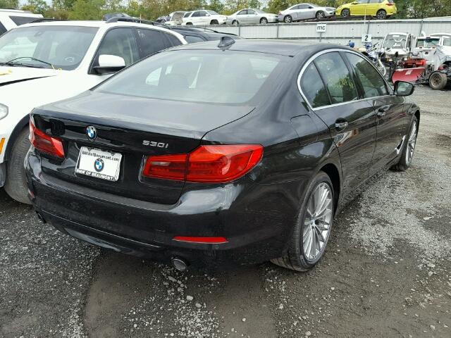 WBAJA5C52JWA35630 - 2018 BMW 530 BLACK photo 4