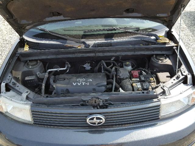 JTLKT324664117251 - 2006 TOYOTA SCION XB Verde foto 7