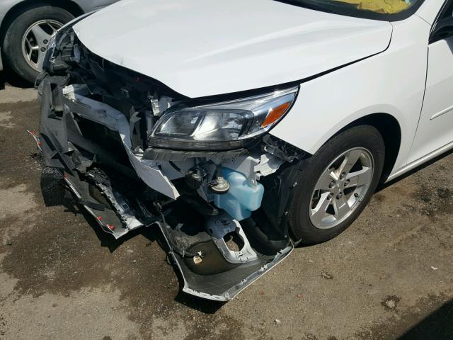 1G11B5SLXFF231957 - 2015 CHEVROLET MALIBU LS WHITE photo 9