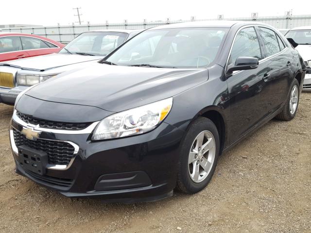 1G11C5SL0FF118435 - 2015 CHEVROLET MALIBU 1LT BLACK photo 2