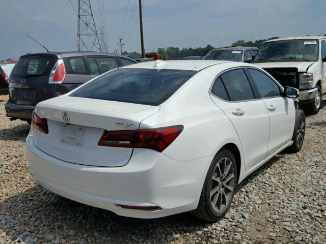 19UUB2F55FA001899 - 2015 ACURA TLX TECH WHITE photo 4