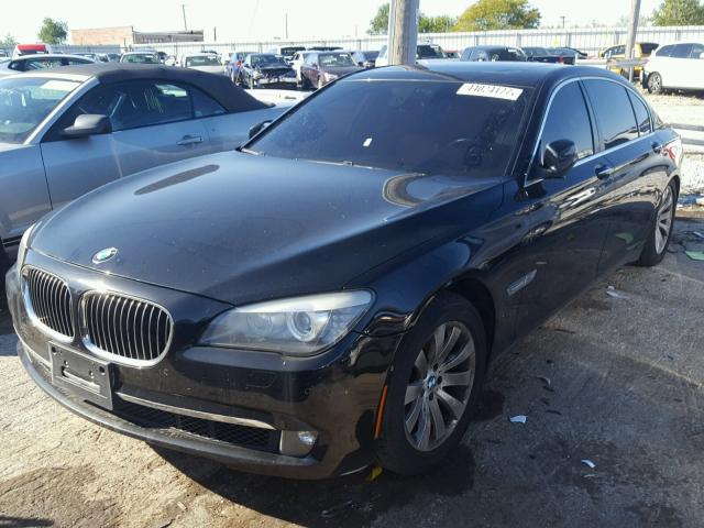 WBAKC8C51AC430767 - 2010 BMW 750 BLACK photo 2