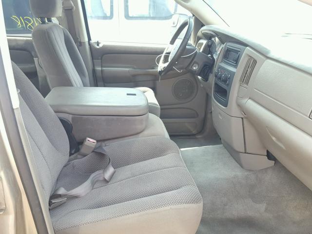 3D7KA28CX4G130360 - 2004 DODGE RAM 2500 S GOLD photo 5