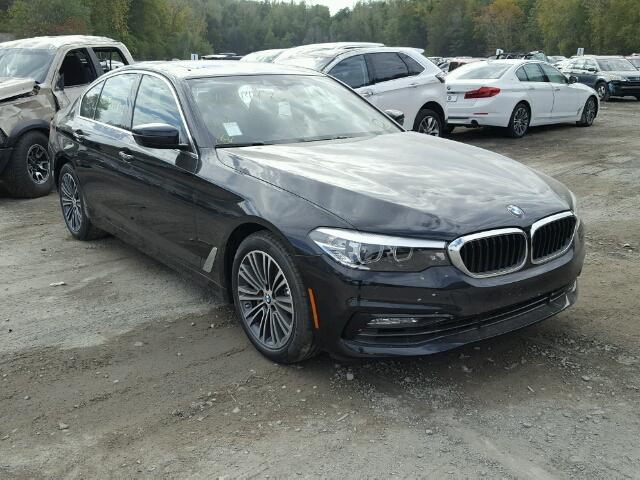 WBAJA5C5XJWA35570 - 2018 BMW 530 BLACK photo 1