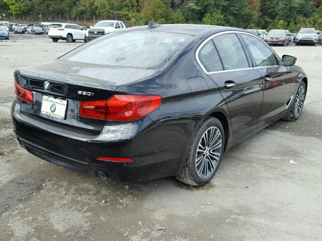 WBAJA5C5XJWA35570 - 2018 BMW 530 BLACK photo 4