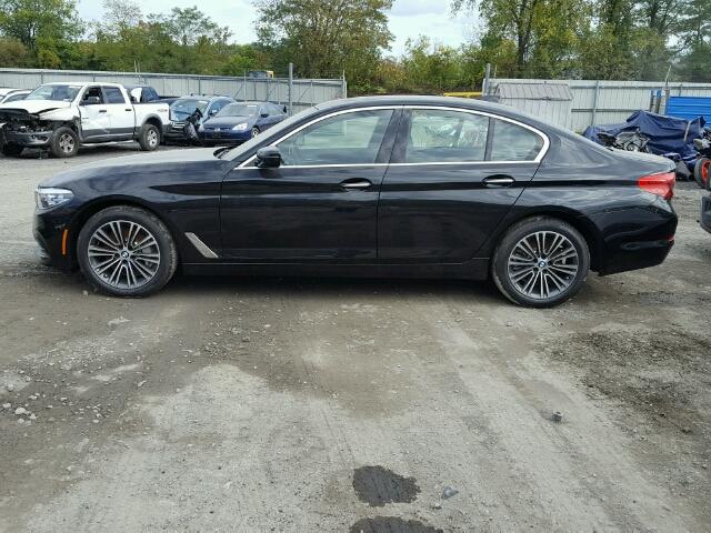 WBAJA5C5XJWA35570 - 2018 BMW 530 BLACK photo 9