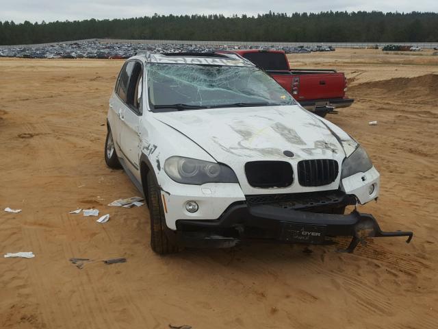 5UXFE43549L270014 - 2009 BMW X5 XDRIVE3 WHITE photo 1