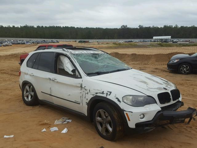 5UXFE43549L270014 - 2009 BMW X5 XDRIVE3 WHITE photo 10