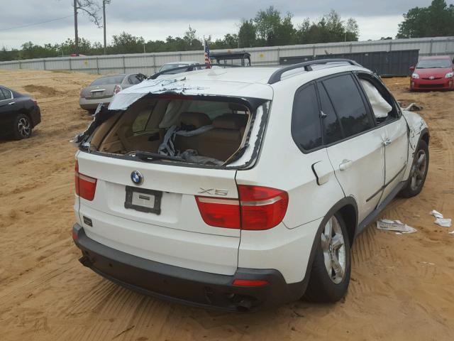 5UXFE43549L270014 - 2009 BMW X5 XDRIVE3 Белый фото 4