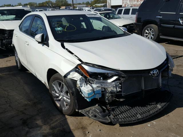 5YFBPRHE2GP485623 - 2016 TOYOTA COROLLA EC WHITE photo 1