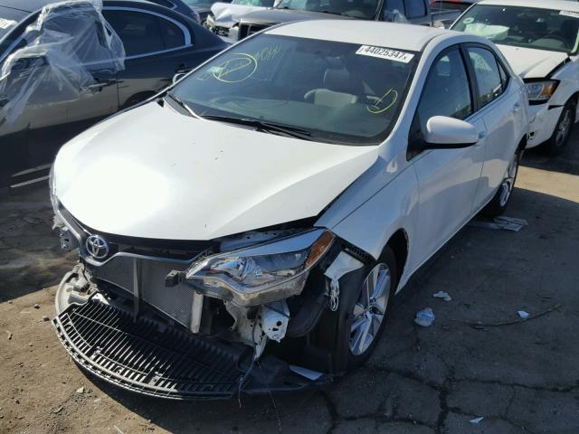 5YFBPRHE2GP485623 - 2016 TOYOTA COROLLA EC WHITE photo 2