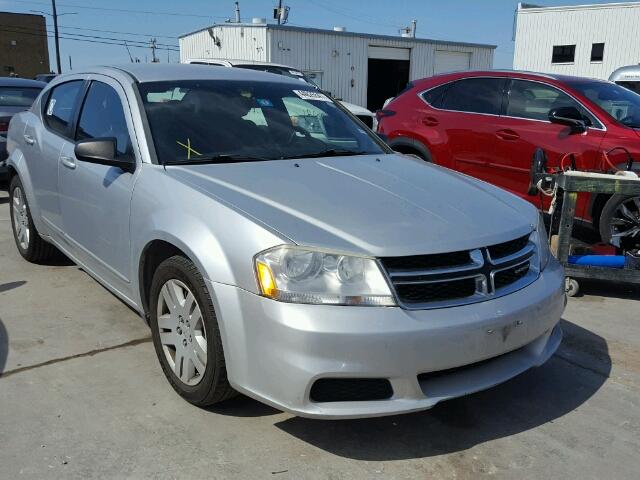 1B3BD4FB3BN540303 - 2011 DODGE AVENGER EX SILVER photo 1