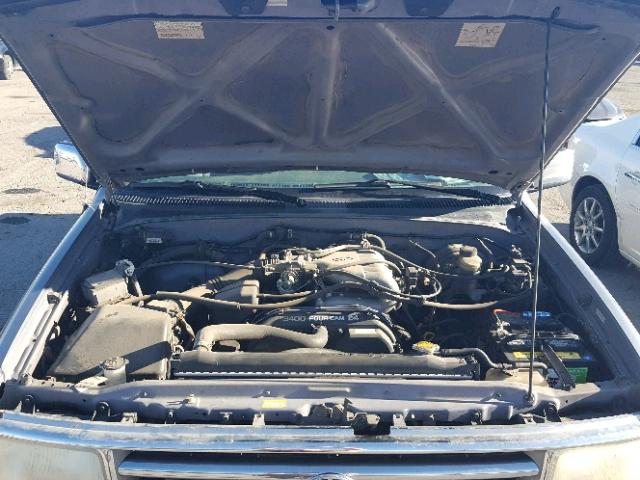 JT4UN24D1W0051608 - 1998 TOYOTA T100 XTRAC GRAY photo 7