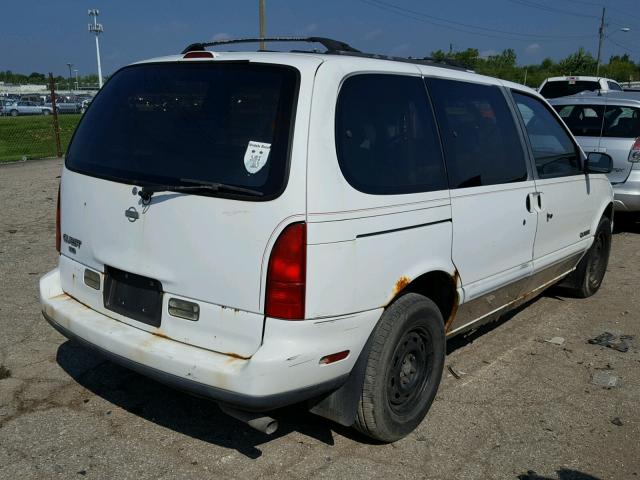 4N2DN11W8SD837695 - 1995 NISSAN QUEST XE WHITE photo 4