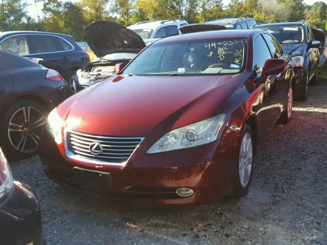 JTHBJ46G872146726 - 2007 LEXUS ES 350 MAROON photo 2