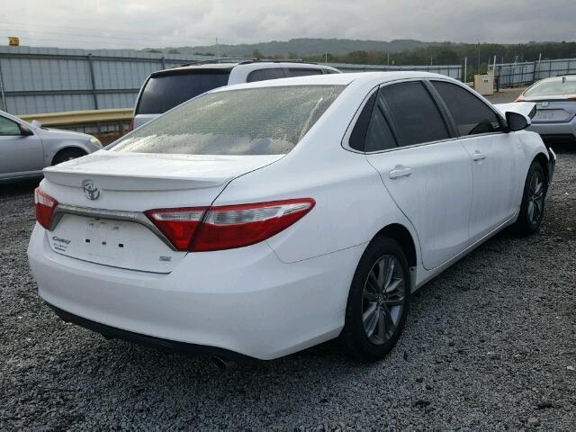 4T1BF1FK6HU408783 - 2017 TOYOTA CAMRY LE WHITE photo 4