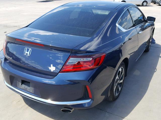 1HGCT1B31HA005362 - 2017 HONDA ACCORD LX- BLUE photo 4