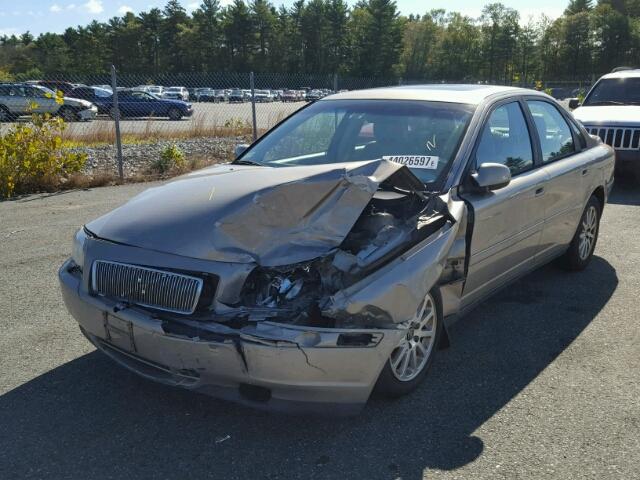 YV1TS92D121258630 - 2002 VOLVO S80 BEIGE photo 2