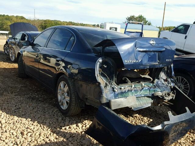 1N4AL11D56C239611 - 2006 NISSAN ALTIMA S BLUE photo 3