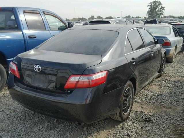 4T1BE46K37U164299 - 2007 TOYOTA CAMRY NEW BLACK photo 4