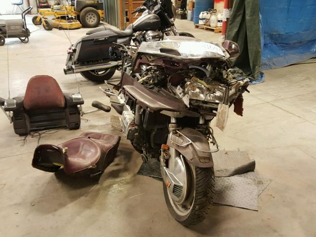 1HFSC2200KA106508 - 1989 HONDA GL1500 MAROON photo 10