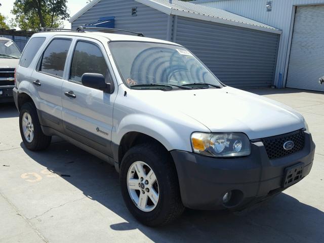 1FMYU95HX5KC96386 - 2005 FORD ESCAPE HEV SILVER photo 1