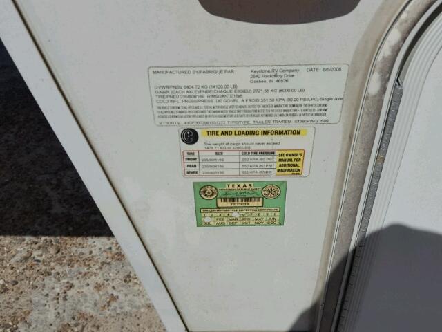 4YDF3602991531272 - 2009 KEYSTONE SPRINTER TWO TONE photo 10