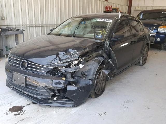 3VW2K7AJ2FM229981 - 2015 VOLKSWAGEN JETTA BASE 黑色 照片 2
