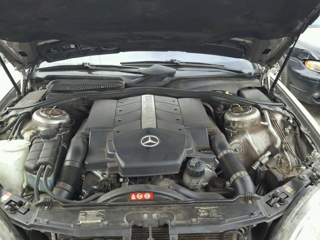 WDBNG70J14A421677 - 2004 MERCEDES-BENZ S 430 SILVER photo 7