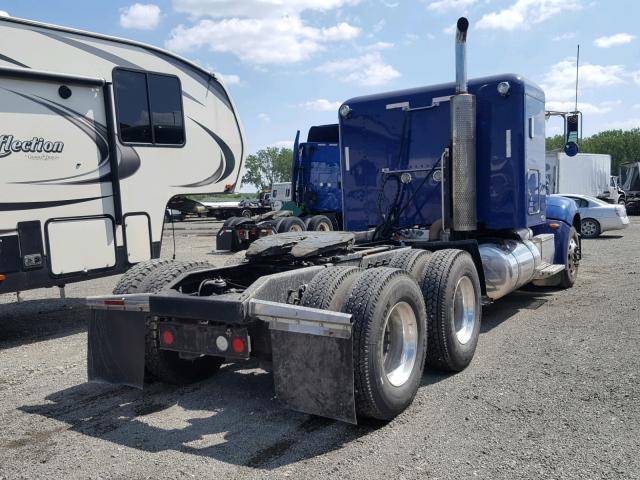 1XPHD49X2BD115059 - 2011 PETERBILT 386 BLUE photo 4