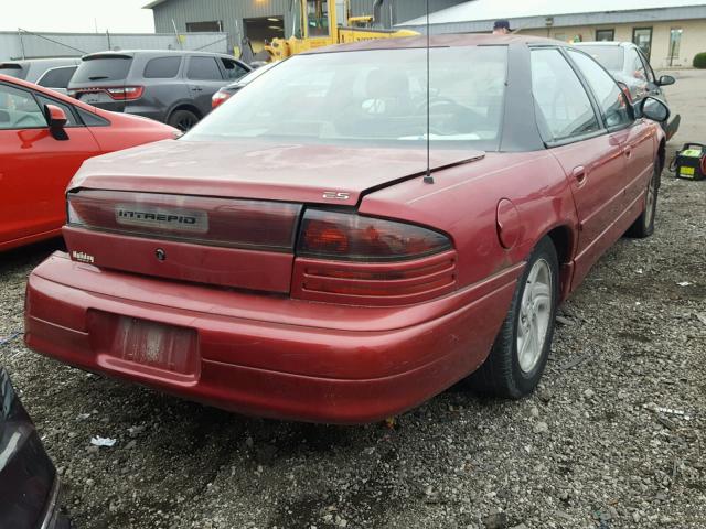 2B3HD56F1TH139331 - 1996 DODGE INTREPID E RED photo 4