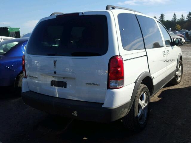 1GMDU33L16D233850 - 2006 PONTIAC MONTANA SV WHITE photo 4