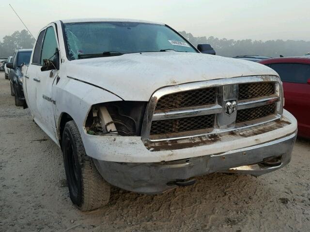 1D7RV1GT6BS693331 - 2011 DODGE RAM 1500 WHITE photo 1